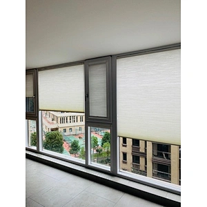 Sliding honeycomb blinds