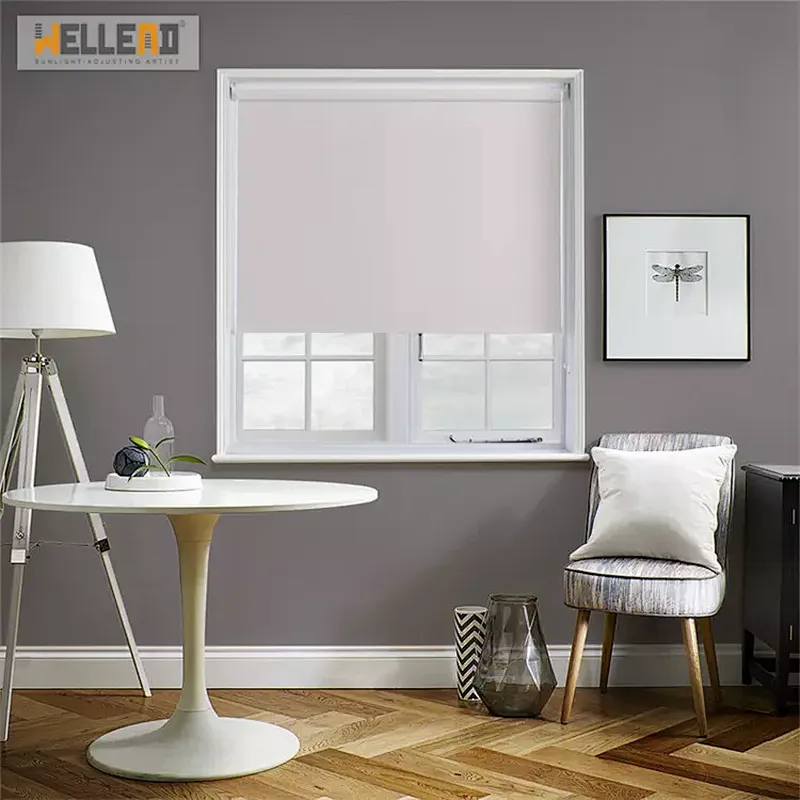 Roller Blinds Custom Made blackout Window Cordless Spring Remote Control Blinds Motorized Electric Roller Blinds inside window blackout shades wholesale window shades large window solar shades window shades electric shades for a window