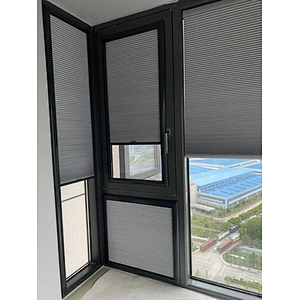 Sliding honeycomb blinds