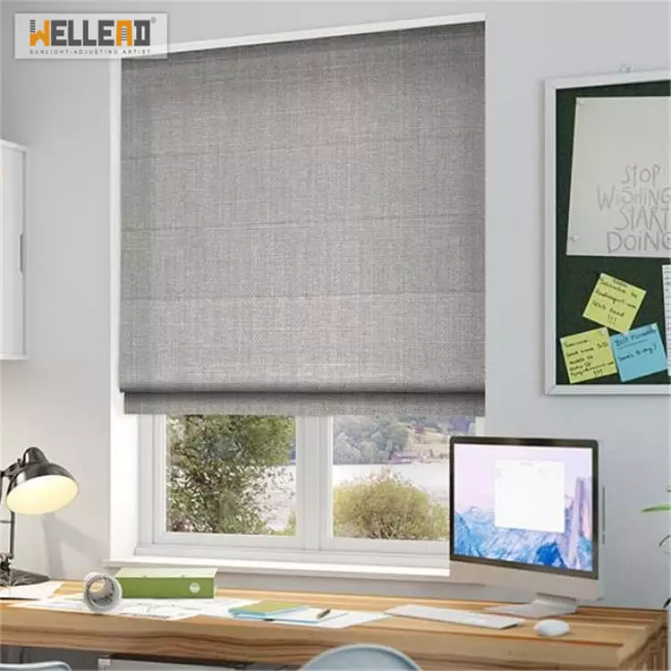 Roller Blinds Custom Made blackout Window Cordless Spring Remote Control Blinds Motorized Electric Roller Blinds inside window blackout shades wholesale window shades large window solar shades window shades electric shades for a window