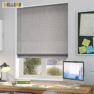Roller Blinds Custom Made blackout Window Cordless Spring Remote Control Blinds Motorized Electric Roller Blinds inside window blackout shades wholesale window shades large window solar shades window shades electric shades for a window