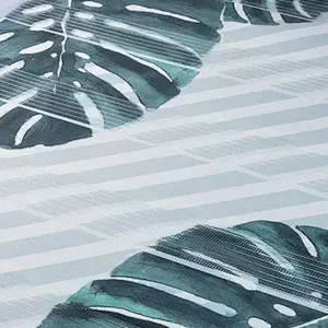 Botanical animal print shades custom soft 3d printing roller blinds printed zebra blinds