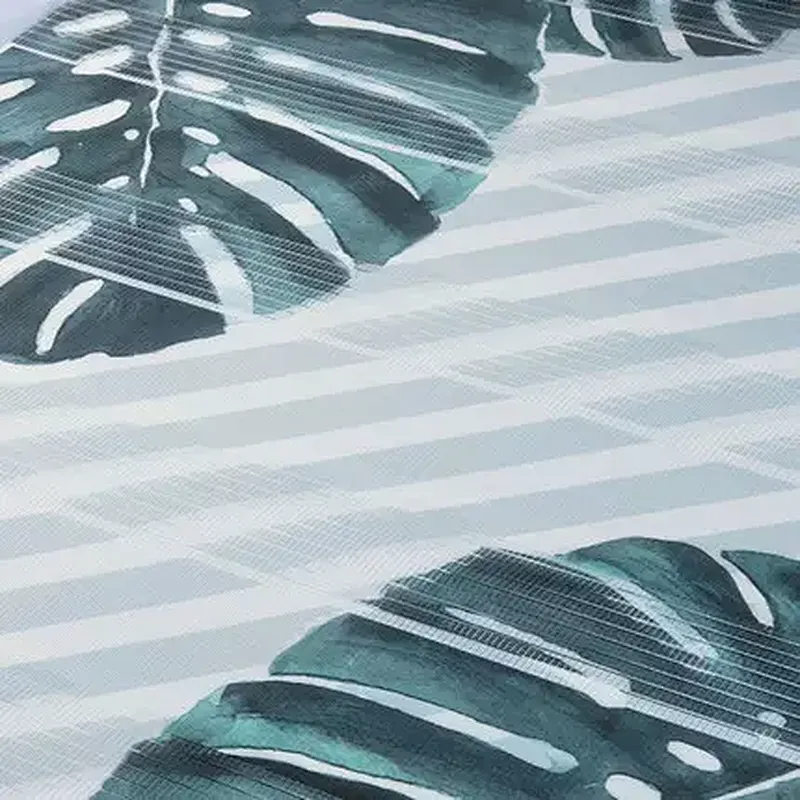 Botanical animal print shades custom soft 3d printing roller blinds printed zebra blinds