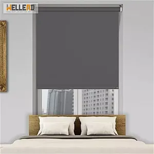 Roller Blinds Custom Made blackout Window Cordless Spring Remote Control Blinds Motorized Electric Roller Blinds inside window blackout shades wholesale window shades large window solar shades window shades electric shades for a window
