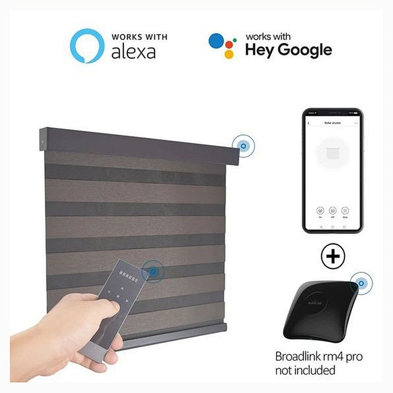 motorized zebra blinds