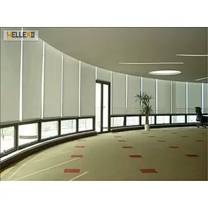 naco jalousie double curtain roller blackout roman style curtain blind