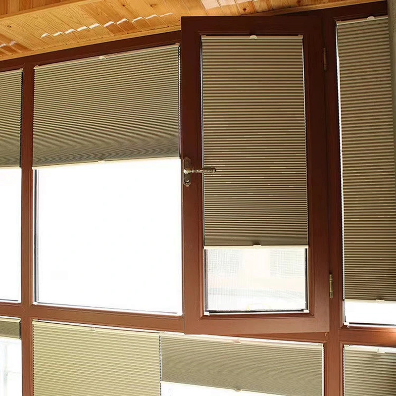 Sliding honeycomb blinds