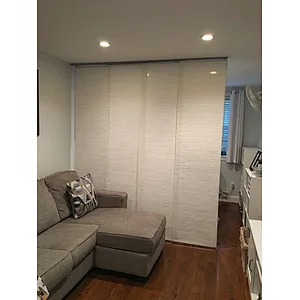 Warm family screen curtain