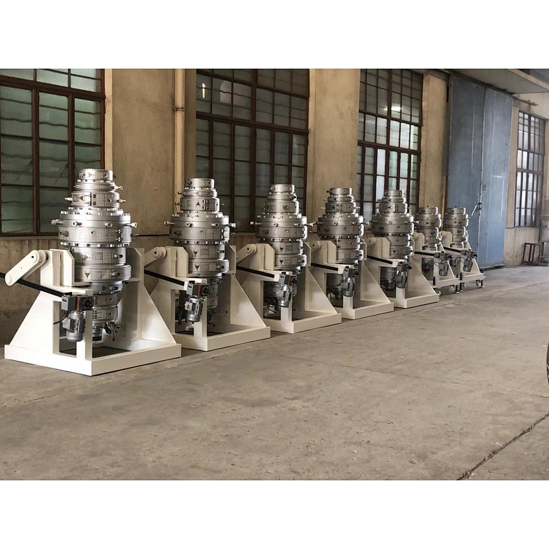 Cabeza de extrusión para tuberías de PVC