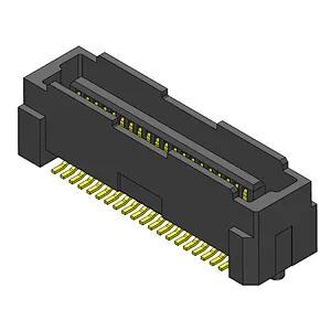 Pitch 0.80mm male chassis dual row 2*20Pin board-to-board connector vertical PCB (SMT)
