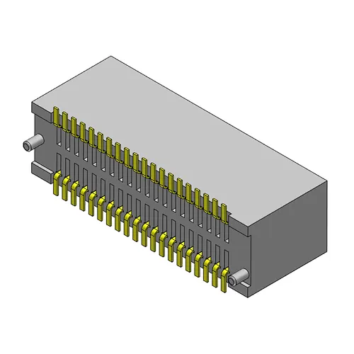 Pitch 0.80mm double row PCI socket connectorperpendicular to the PCB (SMT)