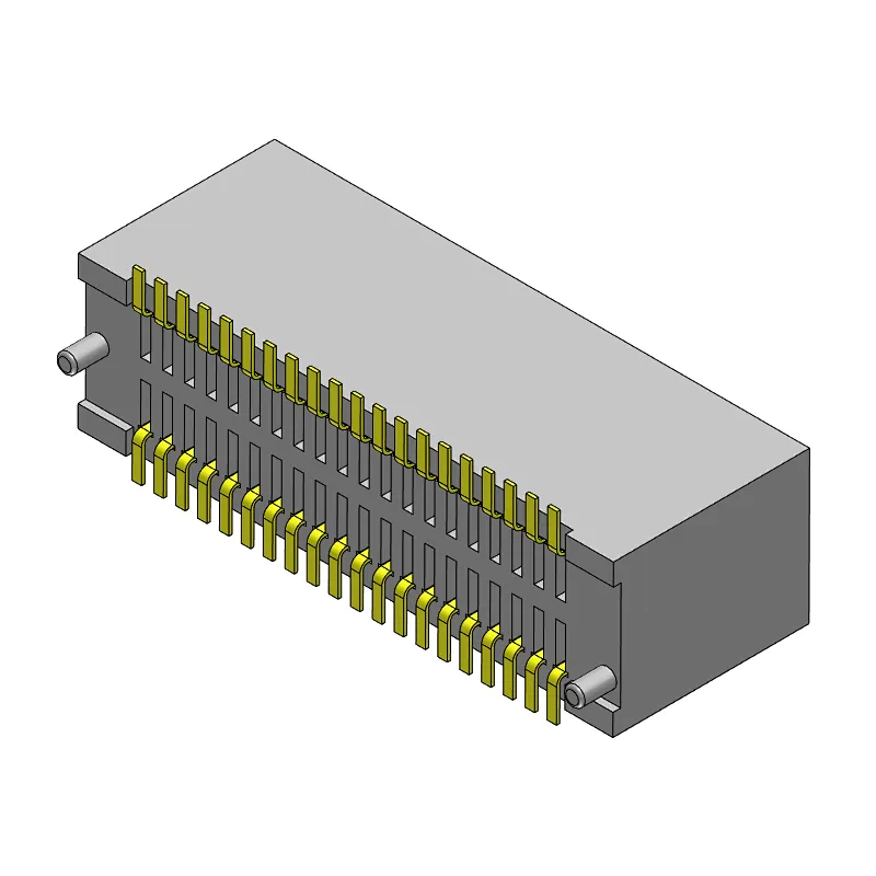 Pitch 0.80mm double row PCI socket connectorperpendicular to the PCB (SMT)