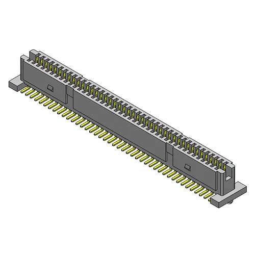Pin pitch 1.00mm double row female chassis board-to-board series connector 42p vertical to PCB board SMT soldering