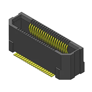 Pitch 0.50mm female chassis dual row 2*20Pin board-to-board connector vertical PCB (SMT)
