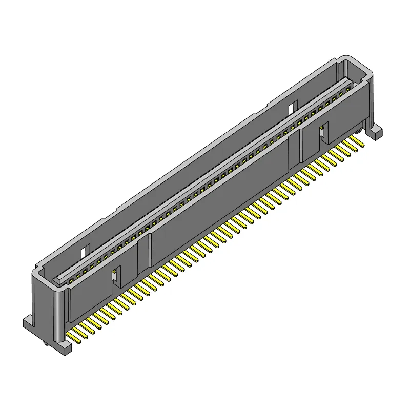 Pin pitch 1.00mm double row male chassis board-to-board series connector 42p vertical to PCB board SMT soldering