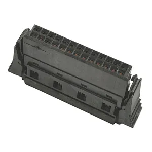 Pitch 1.27mm female chassis dual row IDC series connectors (6/10/13/16/25/34/40Pin)