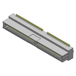 Pitch 0.80mm double row PCI socket connector 2*50p perpendicular to the PCB (SMT)