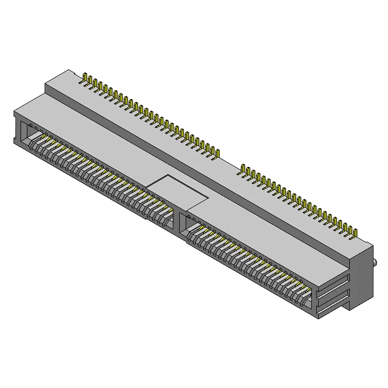Pitch 0.80mm double row PCI socket connector 2*50p perpendicular to the PCB (SMT)