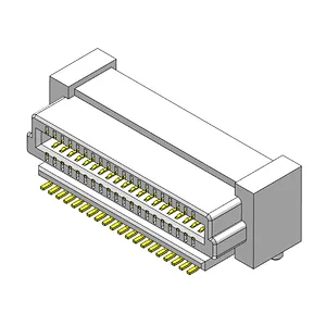 Pitch 0.80mm female chassis dual row 2*20Pin board-to-board connector vertical PCB (SMT)