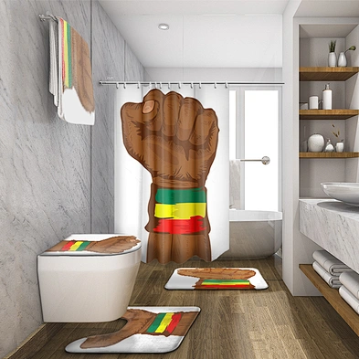 toilet curtain sets waterproof ethiopian custom printed shower curtain sets bathroom curtains