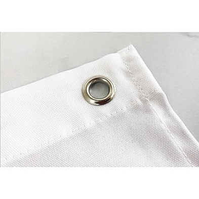 White Shower Curtain Liner with Mildew Resistant