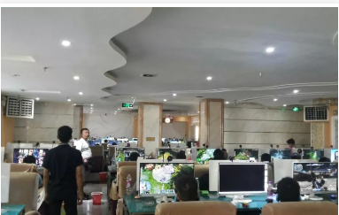 Siboly air cooler used in Internet cafes