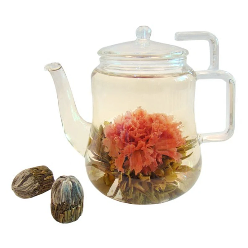 100% Handmade EU Standard Blooming Flower Tea Ball