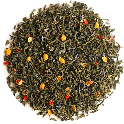 Cherry Flavor Green Tea