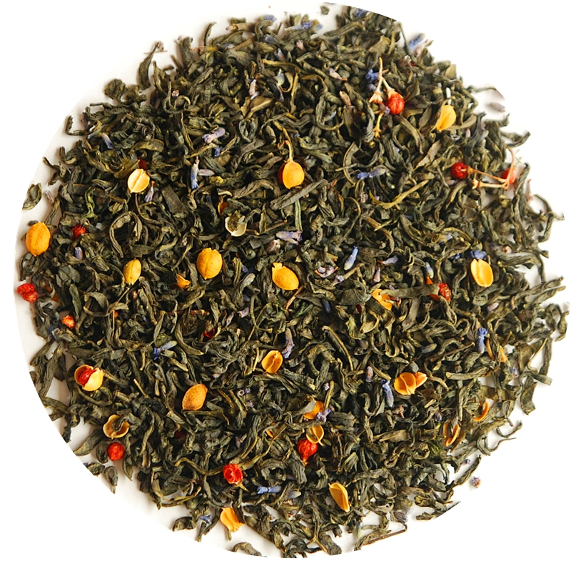 Cherry Flavor Green Tea
