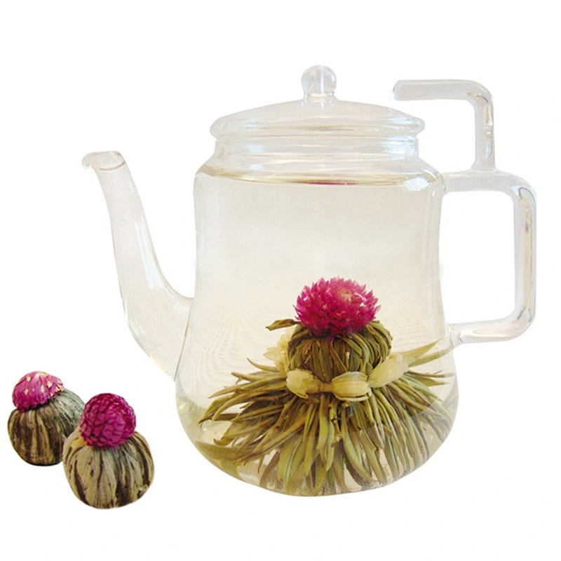 100% Handmade EU Standard Blooming Flower Tea Ball
