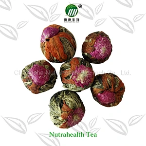 EU &USDA Certified Organic Blooming Tea, Blooming Flower Tea Ball