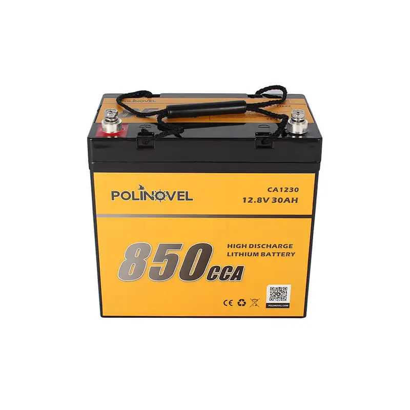 Polinovel 850CCA 12 Volt Audio Lithium Ion Car Battery