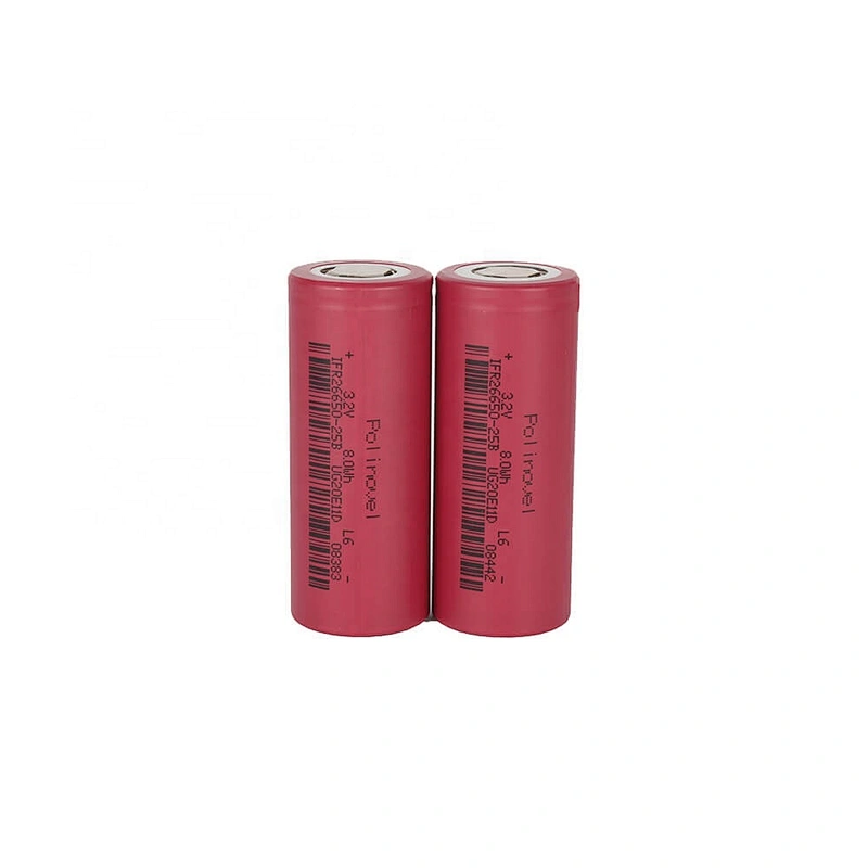 Polinovel High Discharge Rate 20C Lithium 26650 Lifepo4 Cell 3.2 V 2500mah