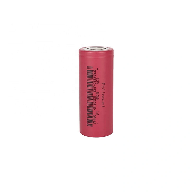 Polinovel High Discharge Rate 20C Lithium 26650 Lifepo4 Cell 3.2 V 2500mah
