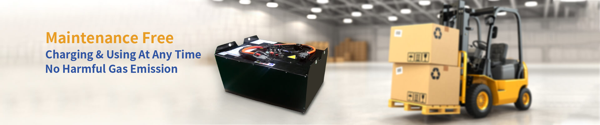 Forklift Stacker Battery