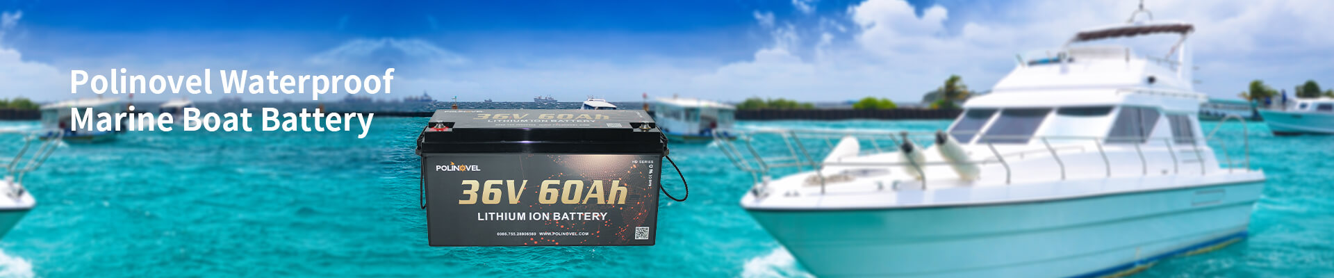 Polinovel Marine Boat Battery