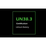 UN38.3 Certificate For Lithium Battery Transportation