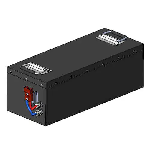 76.8v 310ah lithium tourist car battery