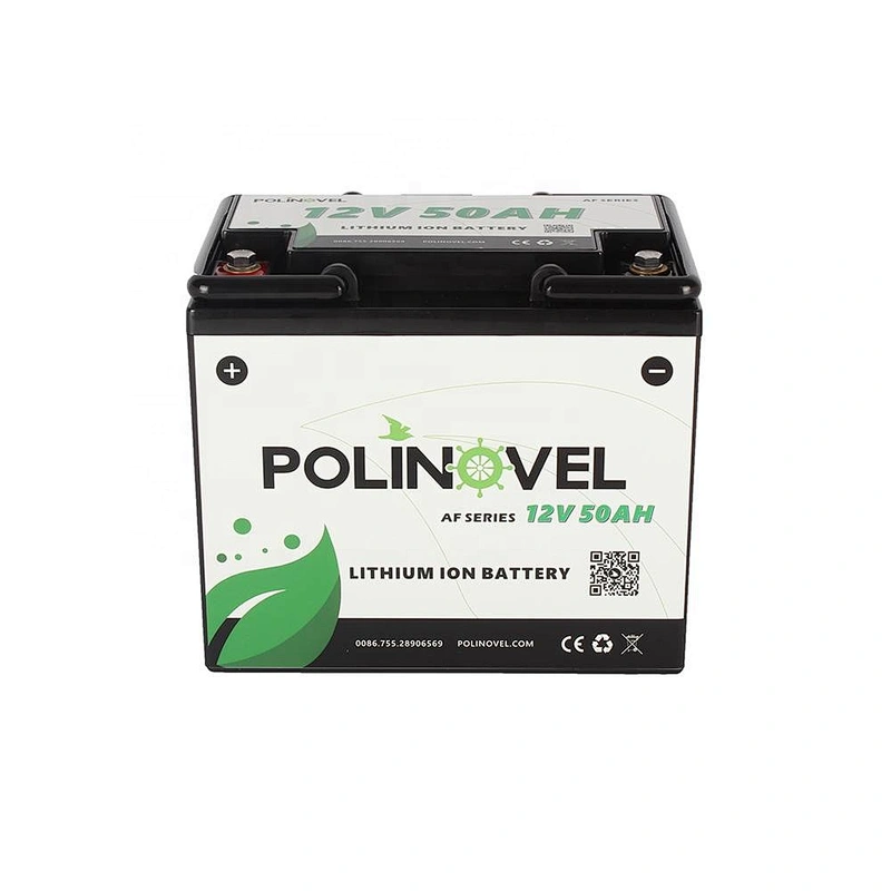 12v 50ah lithium ion solar fishing boat battery