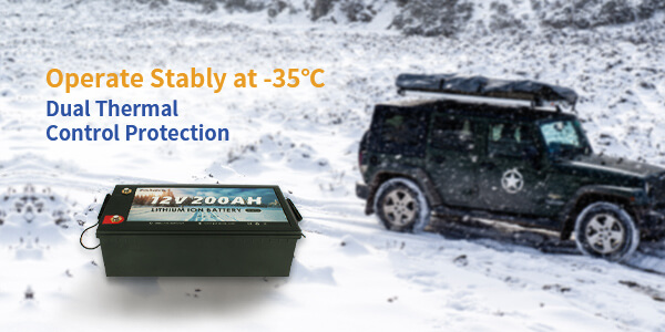 Polinovel Low Temperature Battery