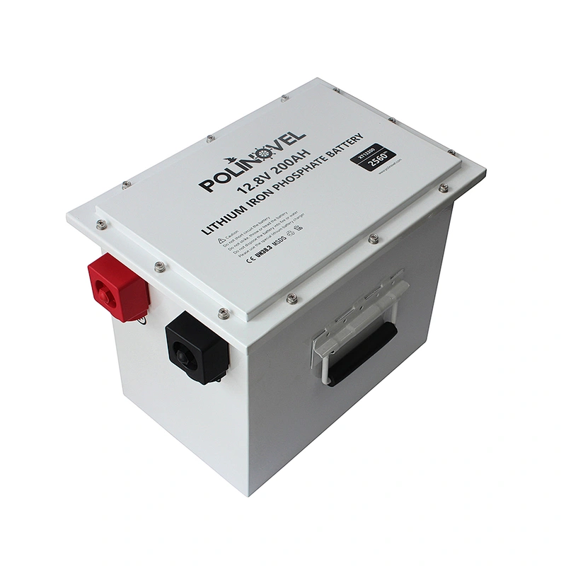 Polinovel 100% DOD solar marine camper trailer lithium ion phosphate lifepo4 12v 200ah battery