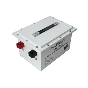 Polinovel most popular 12v 100ah solar leisure rv marine lithium ion lifepo4 battery