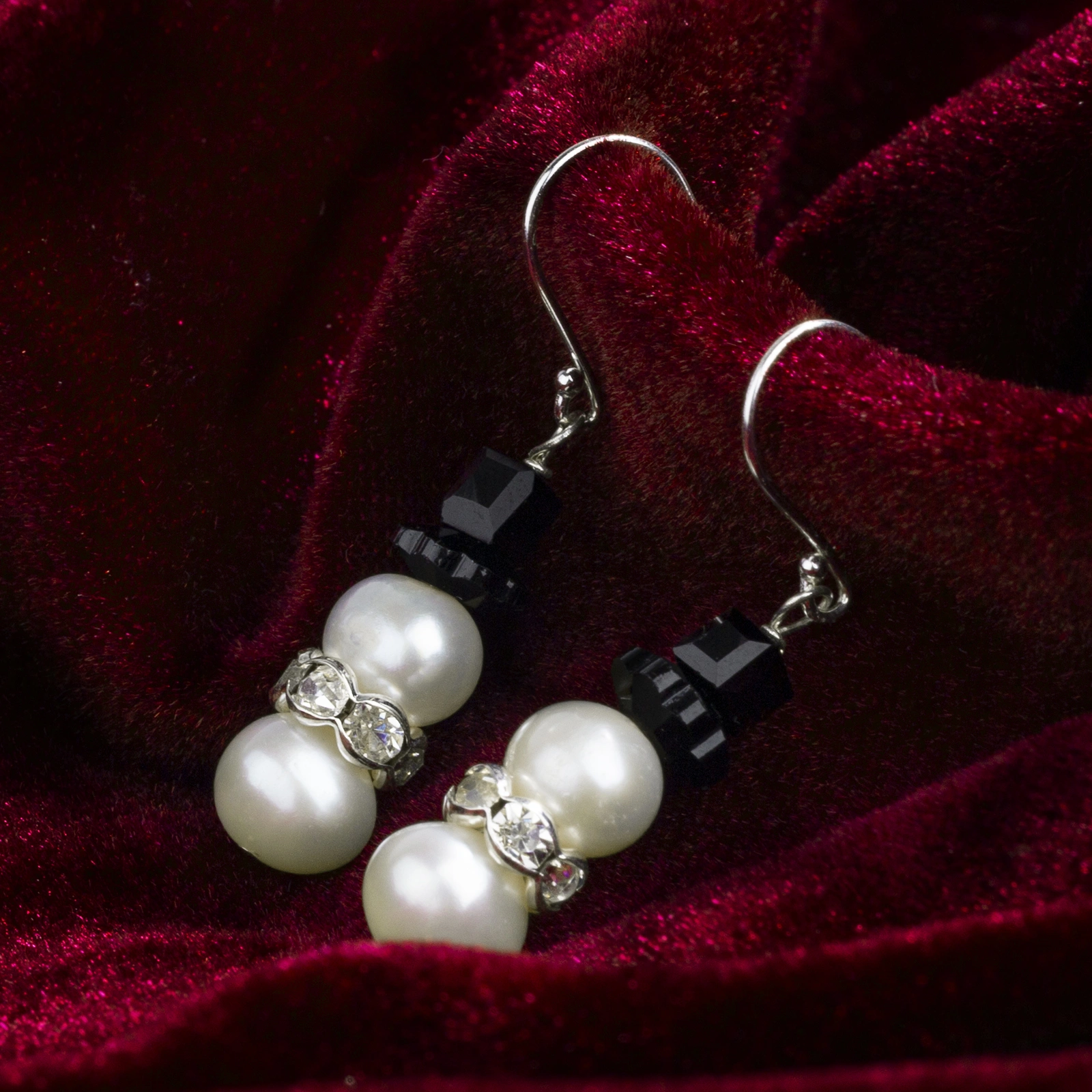 xmas snowman earrings silver hook graceful womens jewelry