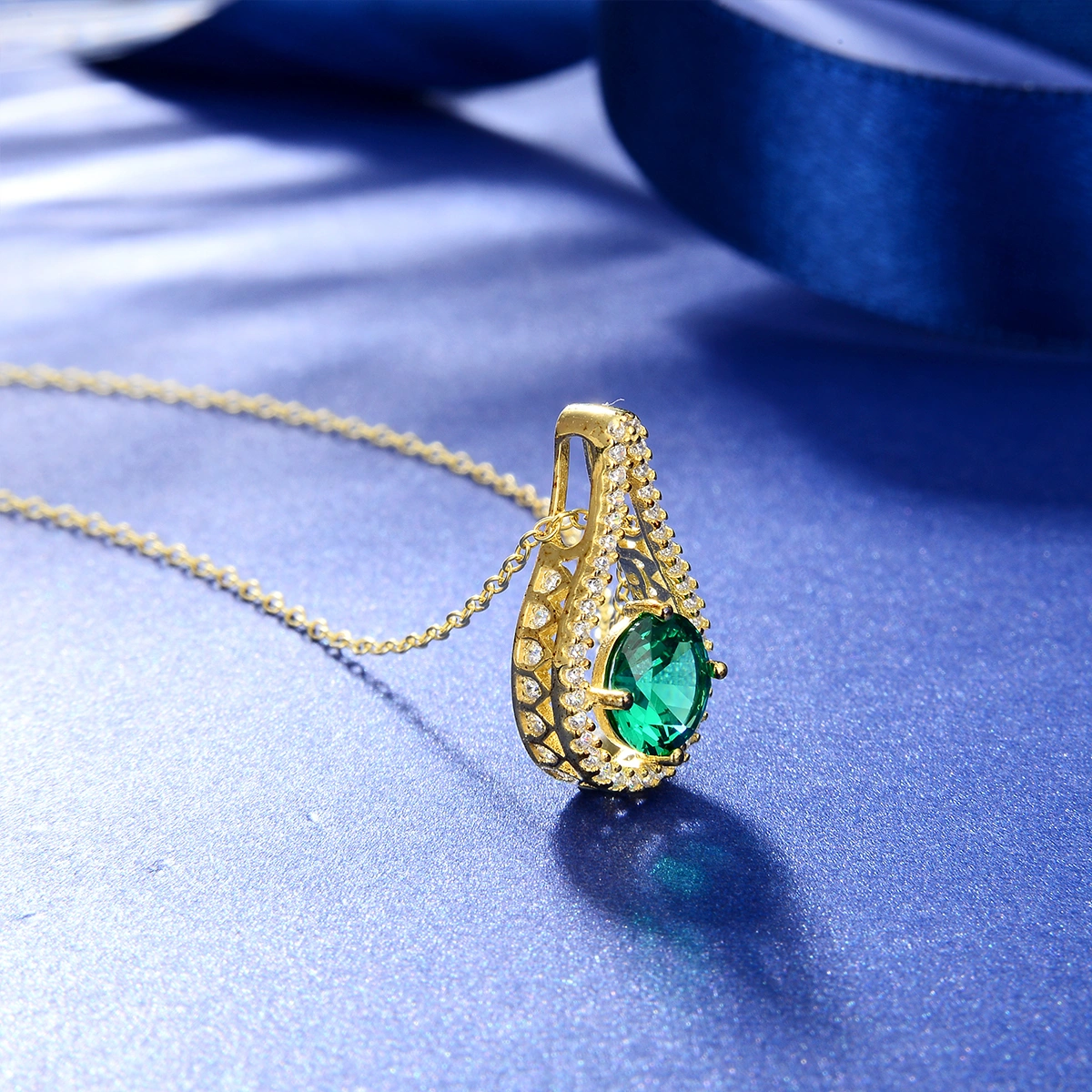 925 sterling silver necklace with crystal charms fashion pendant necklace jewelry for women girls