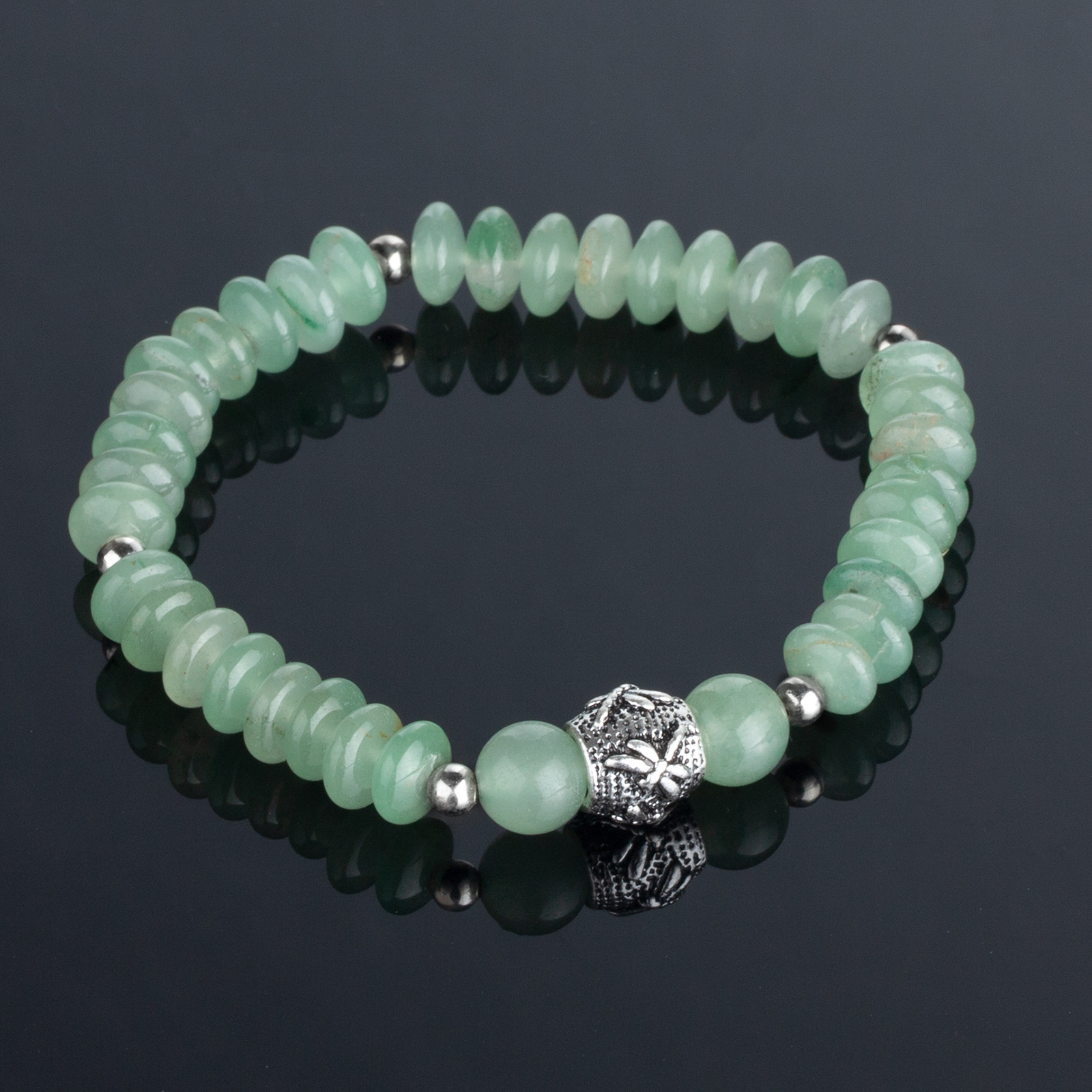 fashion handmade natural gemstone stretch bracelet for men women