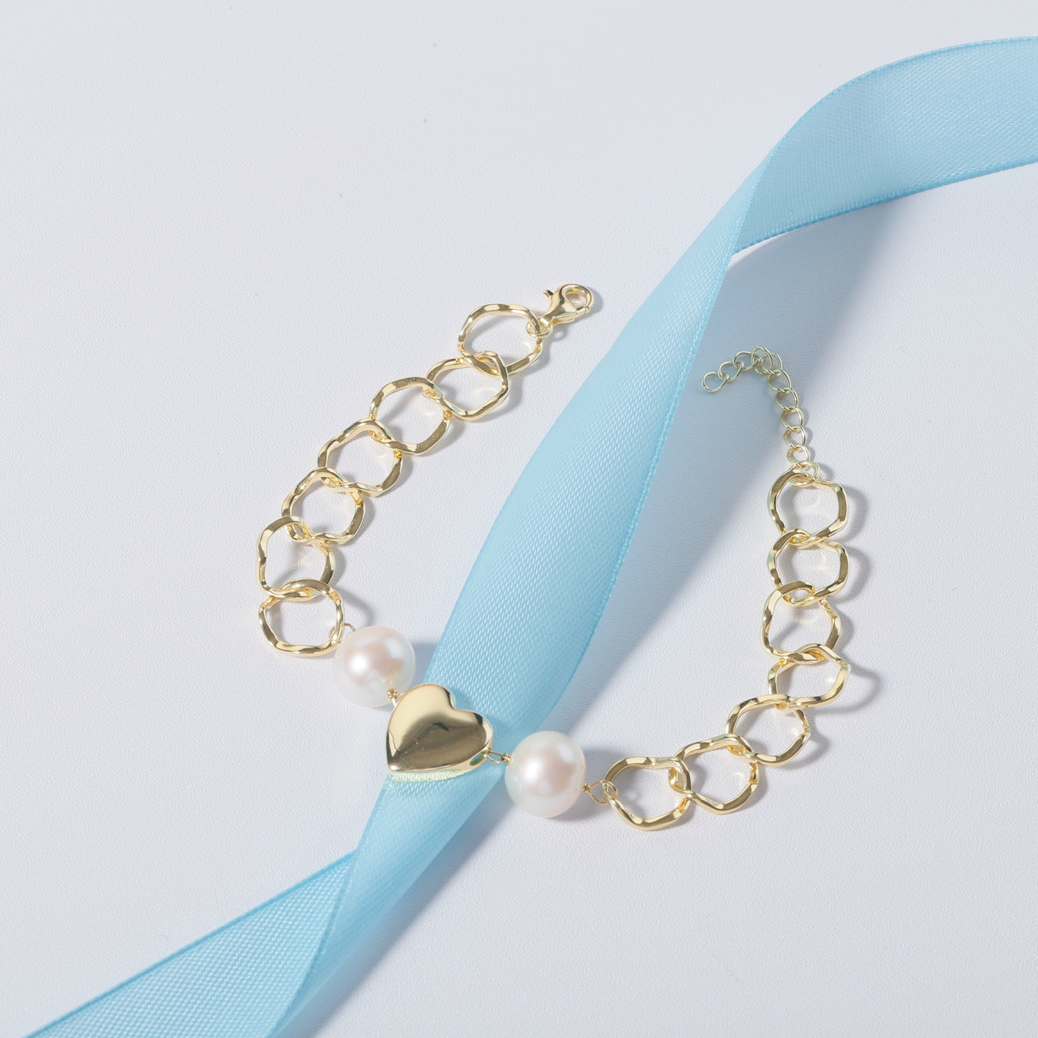 925 sterling silver chain bracelet classic pearl jewelry best gift for men women