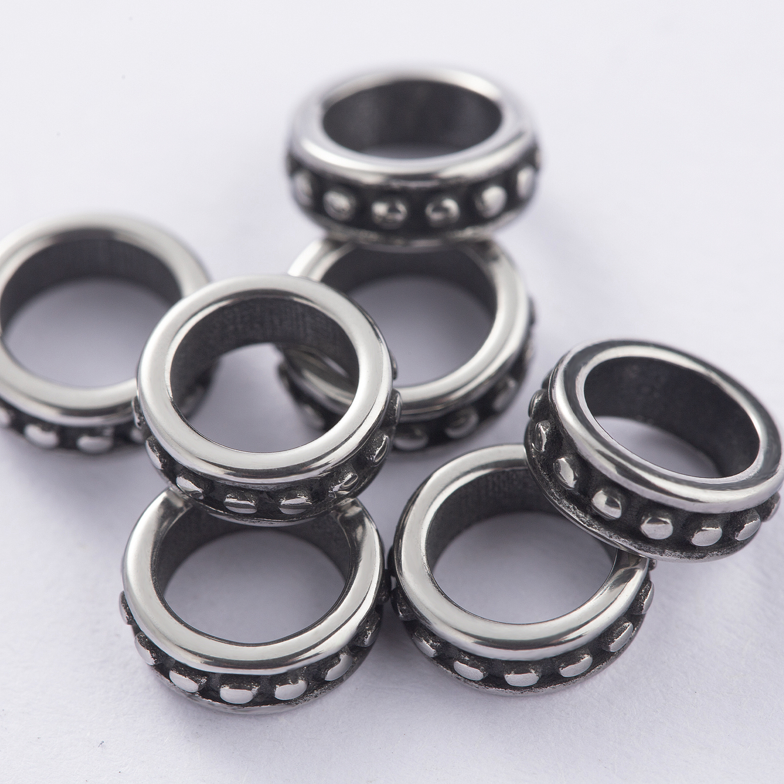 stainless steel spacer beads