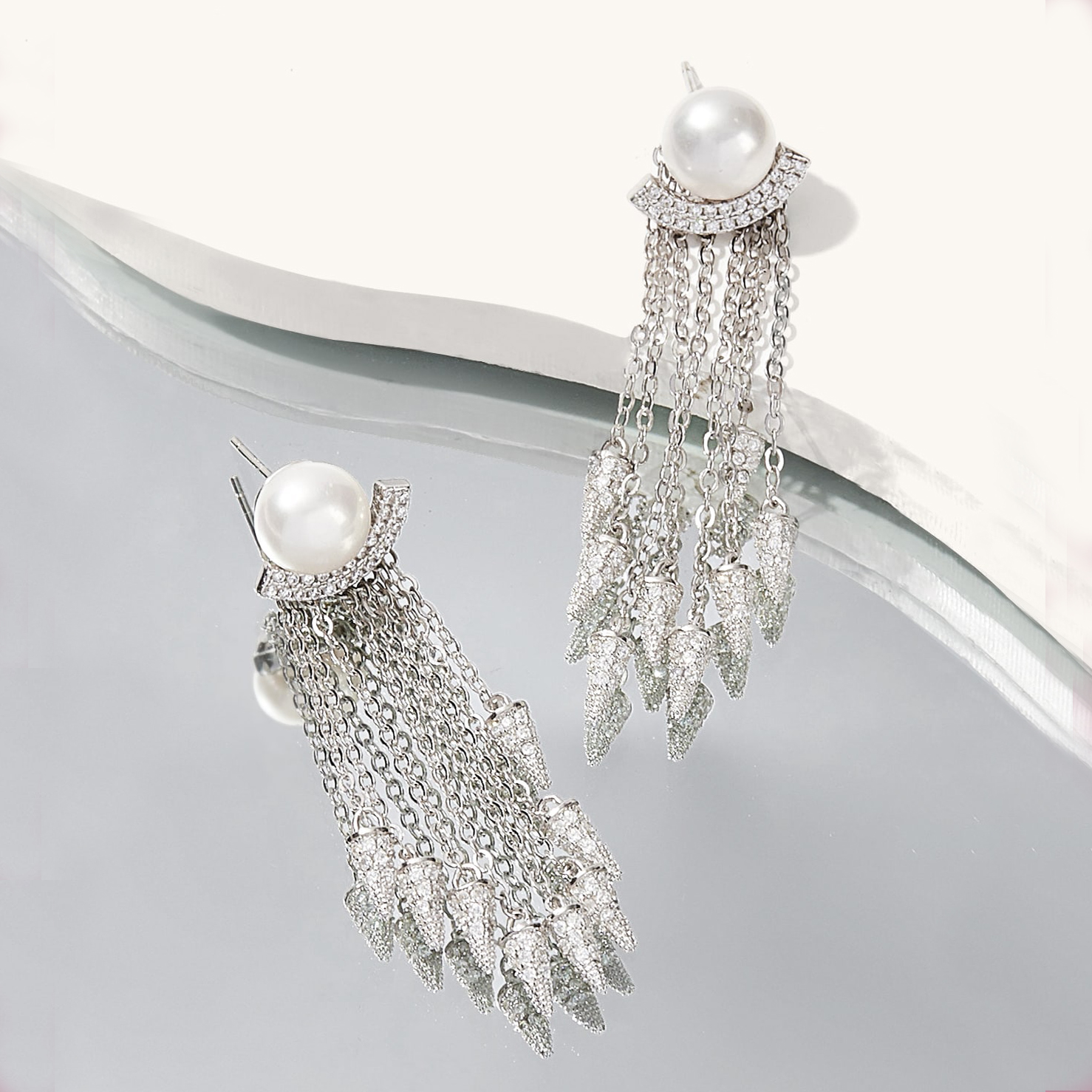 8-9mm freshwater cultured pearl earrings with 925 sterling silver stud women girls jewelry gift