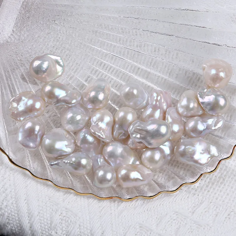 7-14mm different size white/pink/lilac color freshwater cultured baroque pearl loose beads to choose.