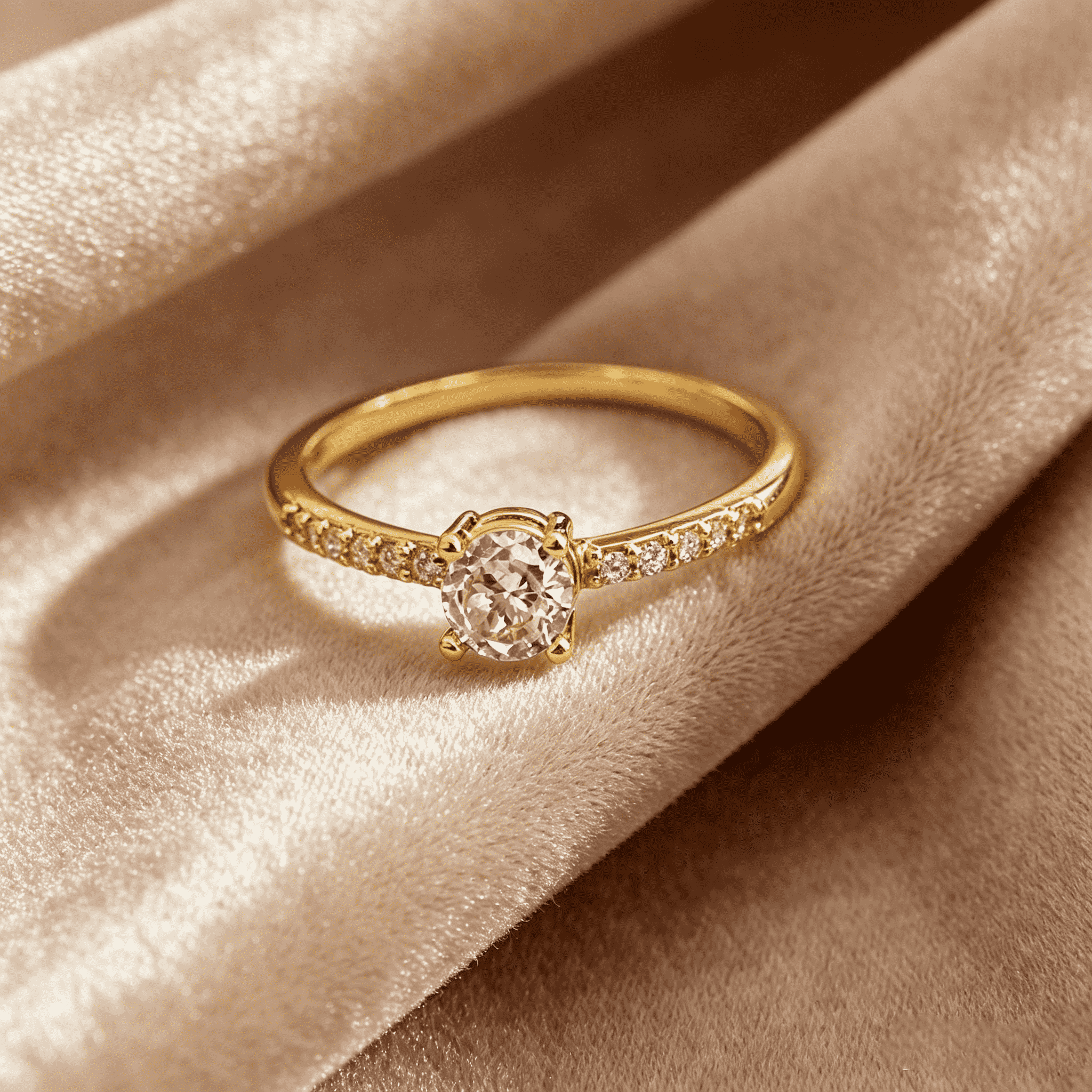 Smooth polished band, comfortable fit, standard ring sizes available